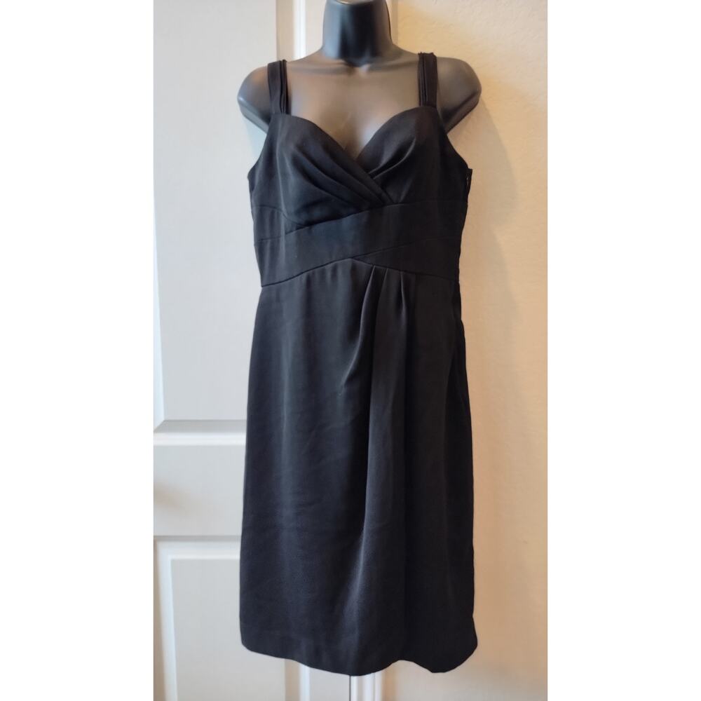 Jones New York Dress Sheath Empire waist Cocktail Formal Black Dress size 8.